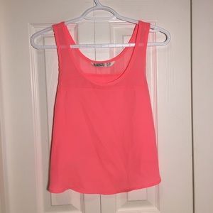 Bluenotes pinky-orange tank top